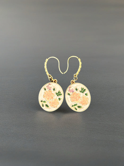 Janice Boutique Shop Roses Earrings