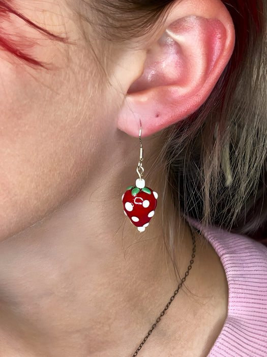 Janice Boutique Shop Strawberry Earrings