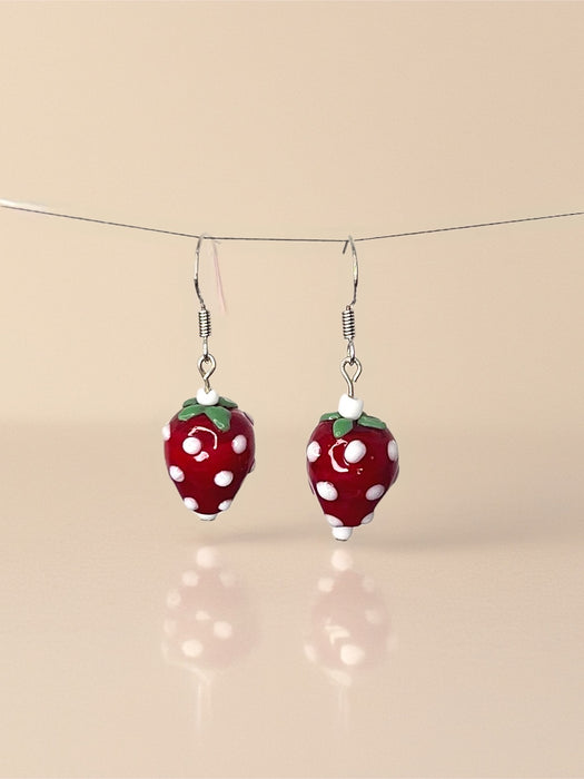 Janice Boutique Shop Strawberry Earrings