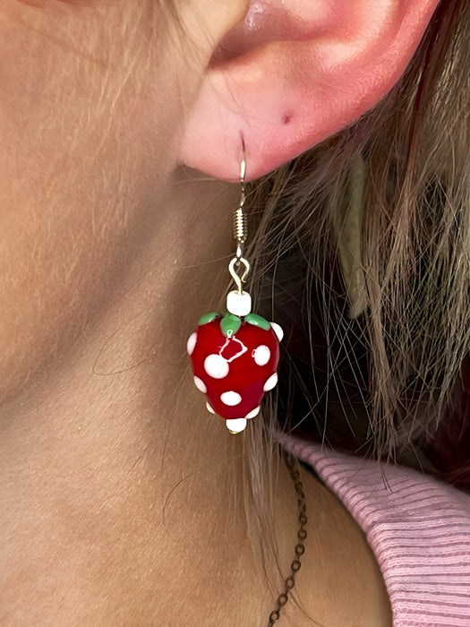 Janice Boutique Shop Strawberry Earrings