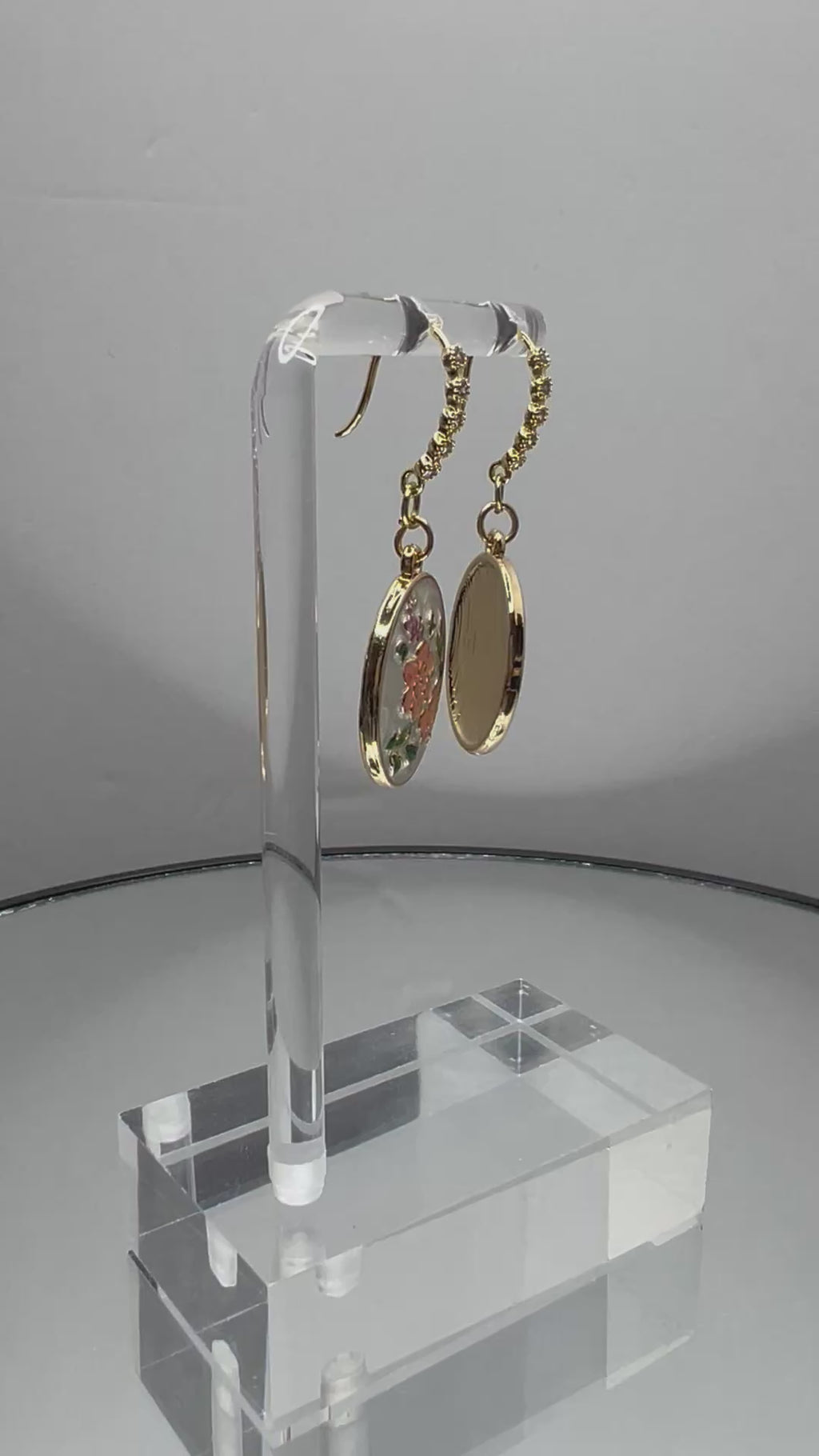 Janice Boutique Shop Roses Earrings